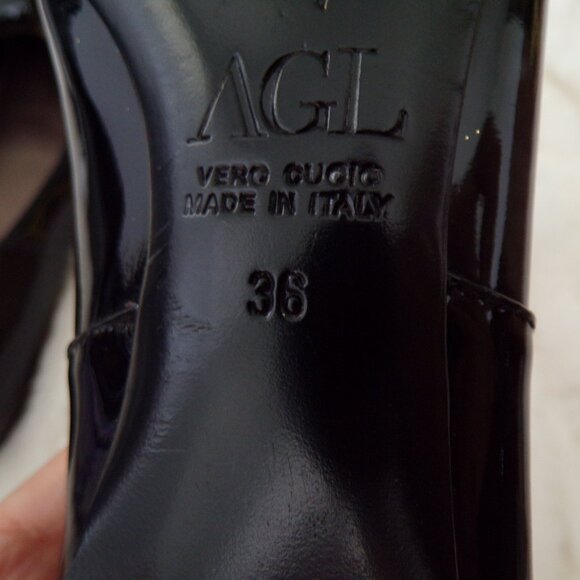 NWOT AGL italian leather 36 flats - Picture 10 of 12